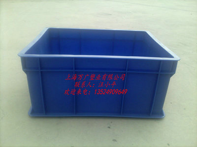【上海塑料用品廠直銷物流箱、物流周轉(zhuǎn)箱、通用周轉(zhuǎn)箱390系列】價(jià)格,廠家,圖片,塑料箱,上海萬廣塑業(yè)-